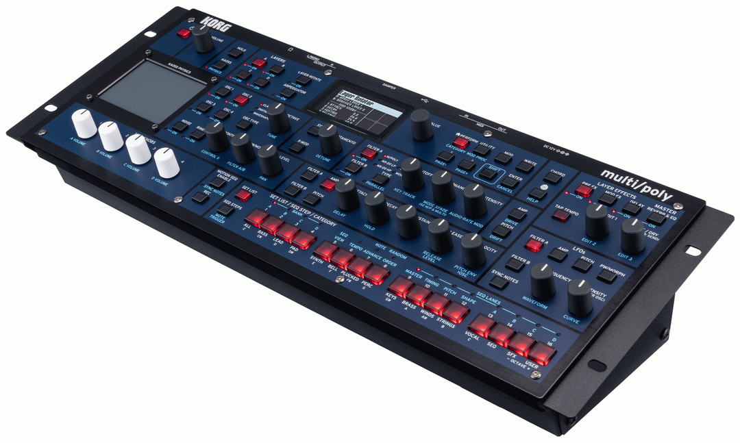 KORG Multi/Poly Analog Modeling Synthesizer Module