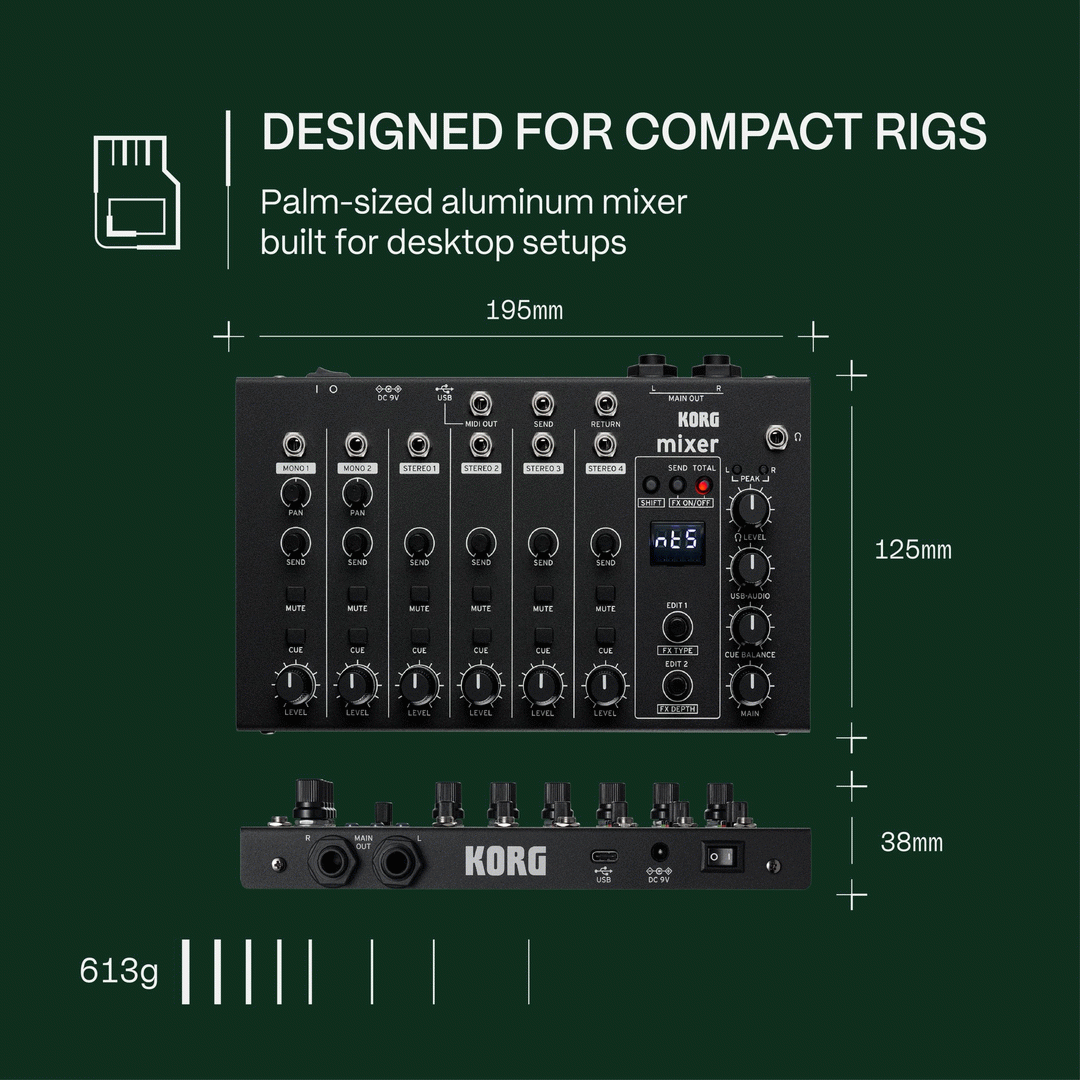 KORG NTS-4 Performance Mixer Kit