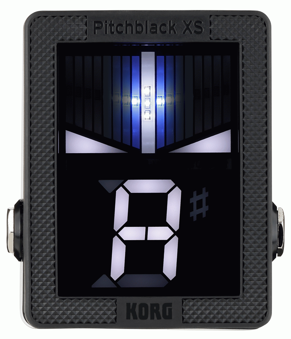 KORG Pitchblack XS Extra Small Chromatic Integrated Floor Pedal Tuner