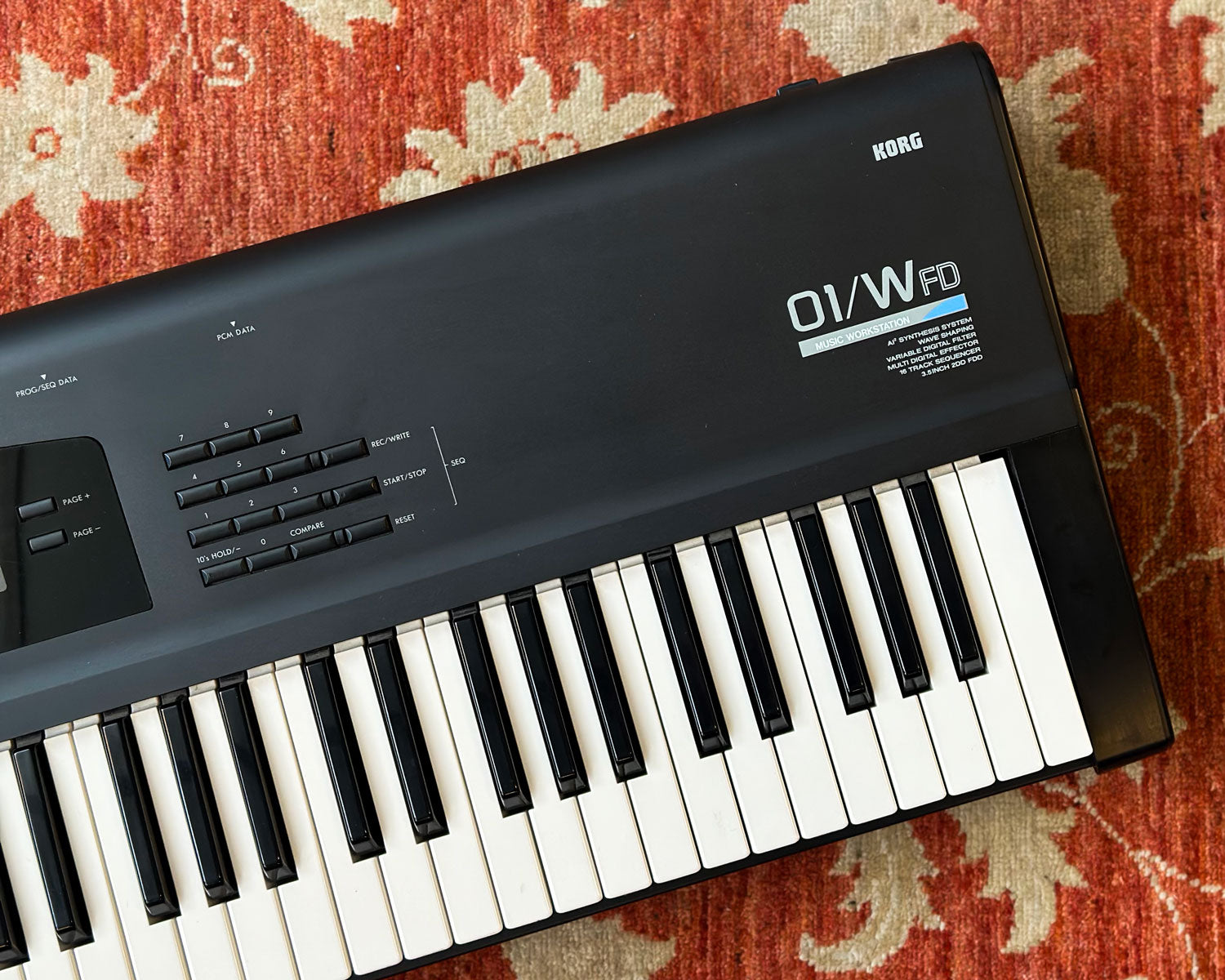 KORG 01/W FD Workstation – Found Sound