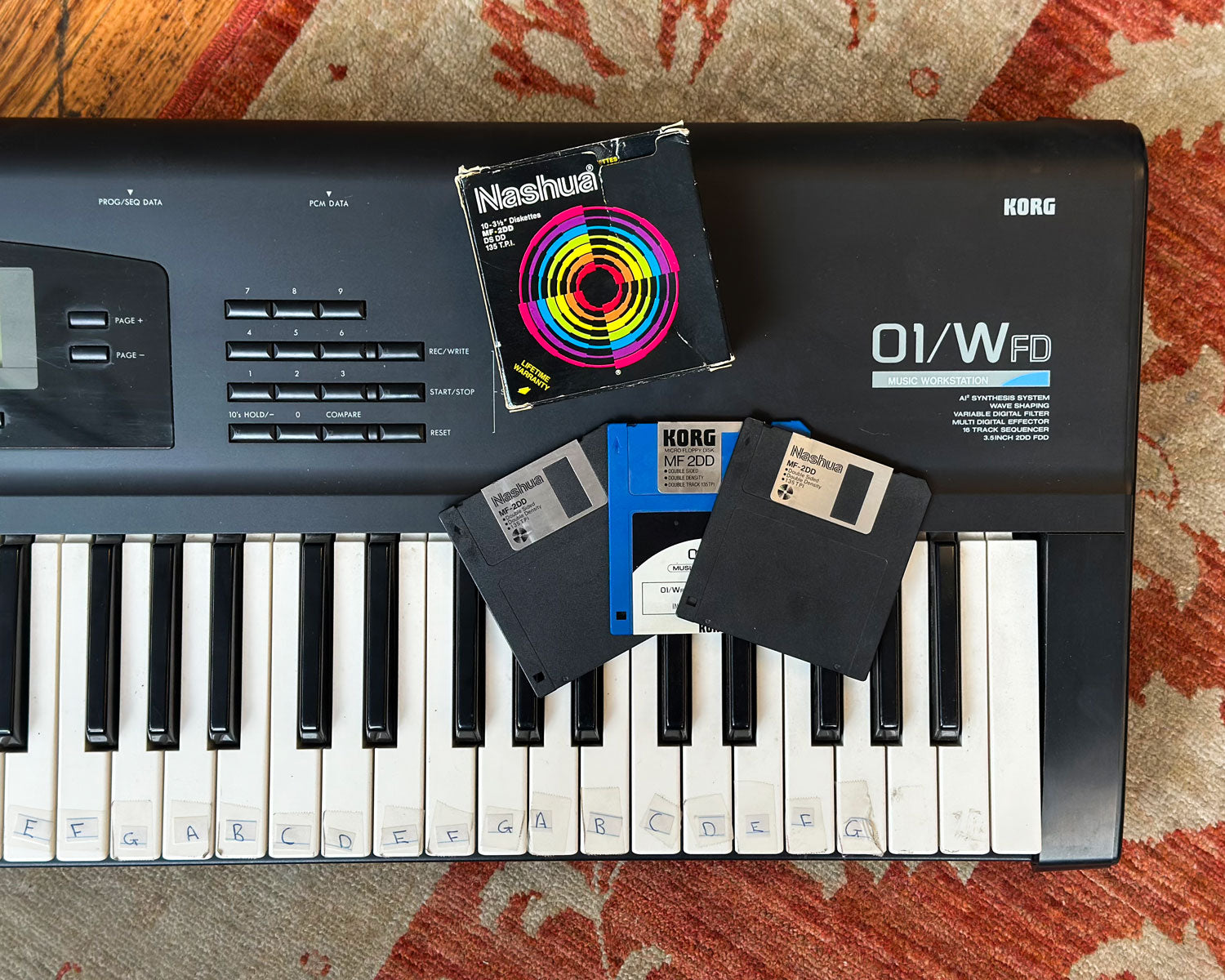 KORG 01/W FD Workstation – Found Sound