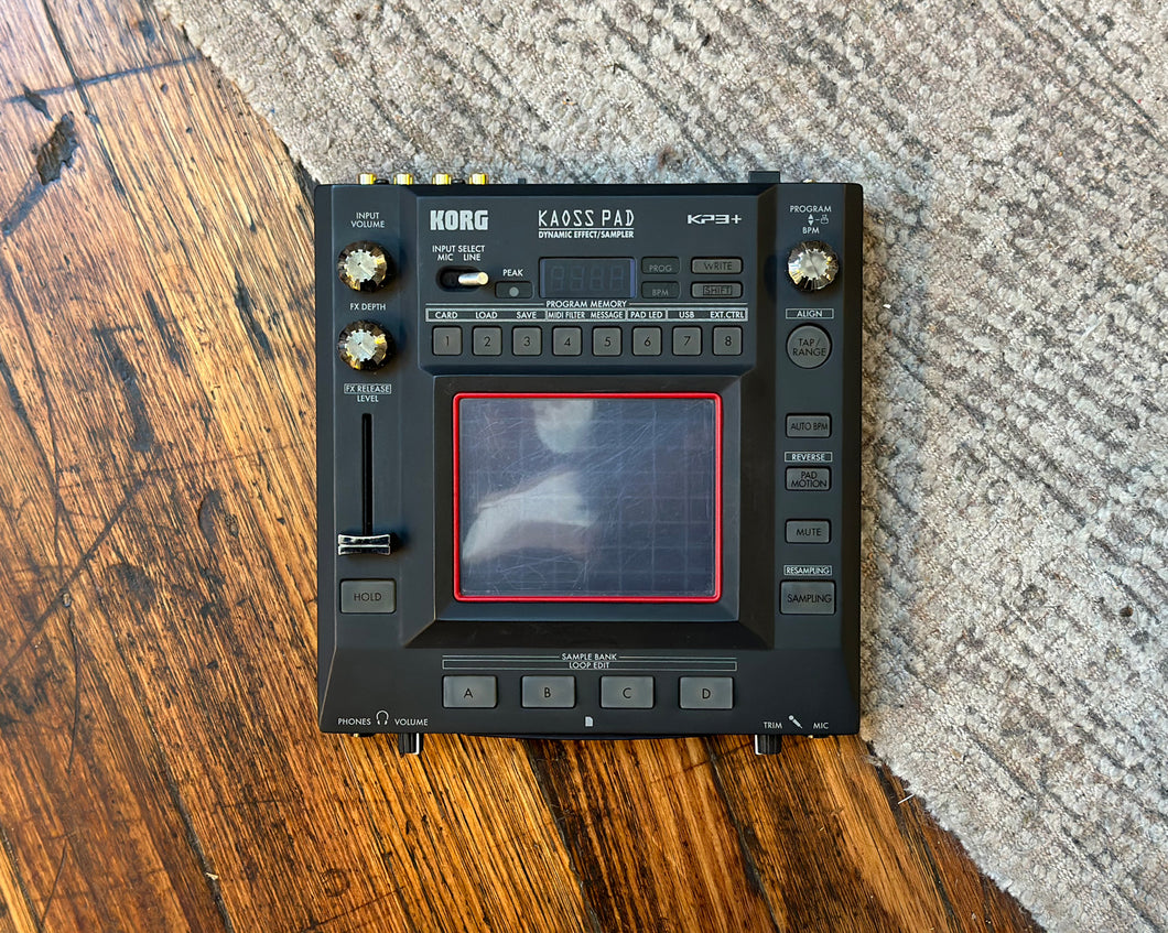 KORG KP3+ KAOSS Pad Dynamic Effect/Sampler