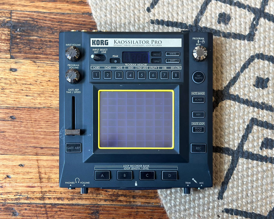 KORG Kaossilator Pro + – Found Sound