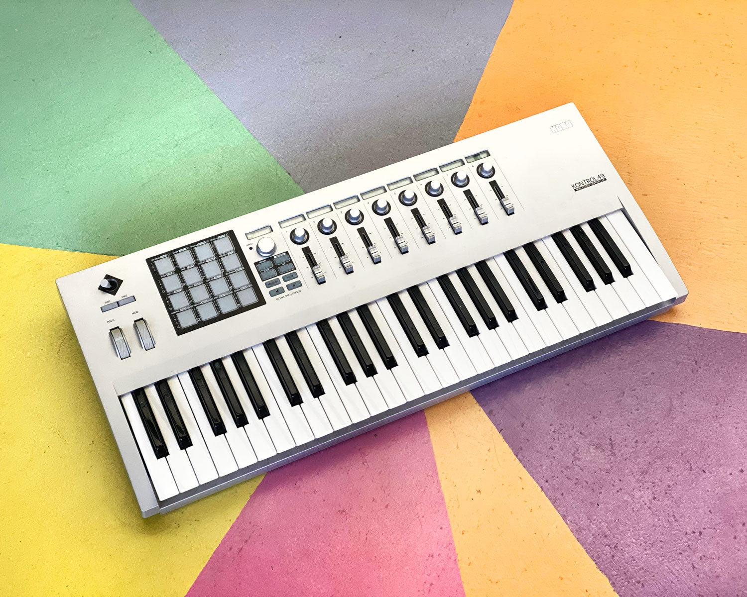 KORG コルグ KONTROL49 MIDI キーボード Korg Kontrol 49 2010s - Silver USB /MIDI Controller keyboard