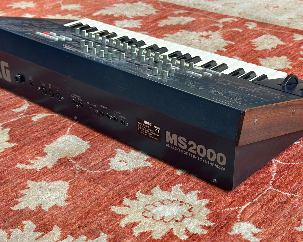 KORG MS2000 Analog Modelling Synthesiser – Found Sound