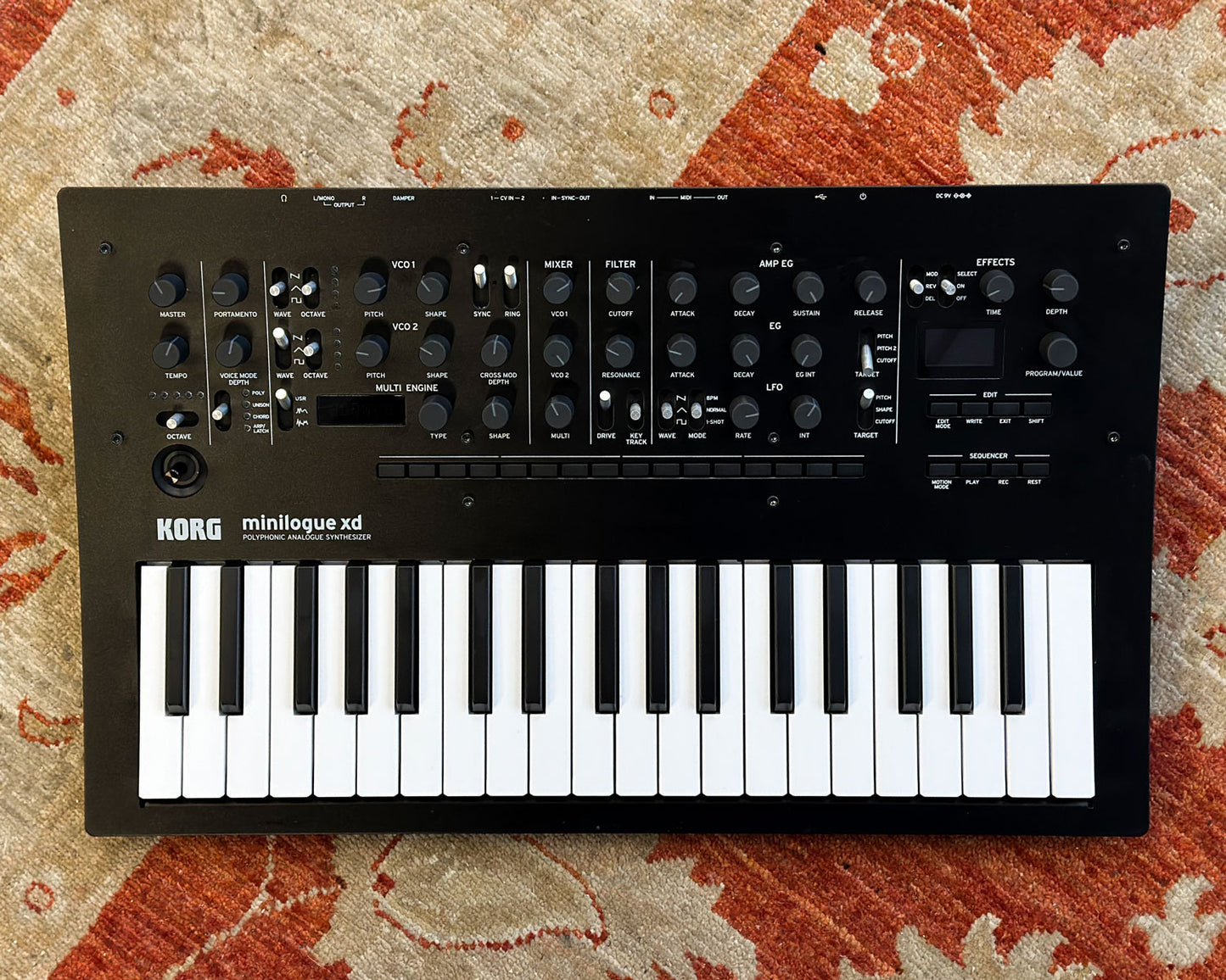 KORG Minilogue XD 4-Voice Polyphonic Analogue Synthesizer