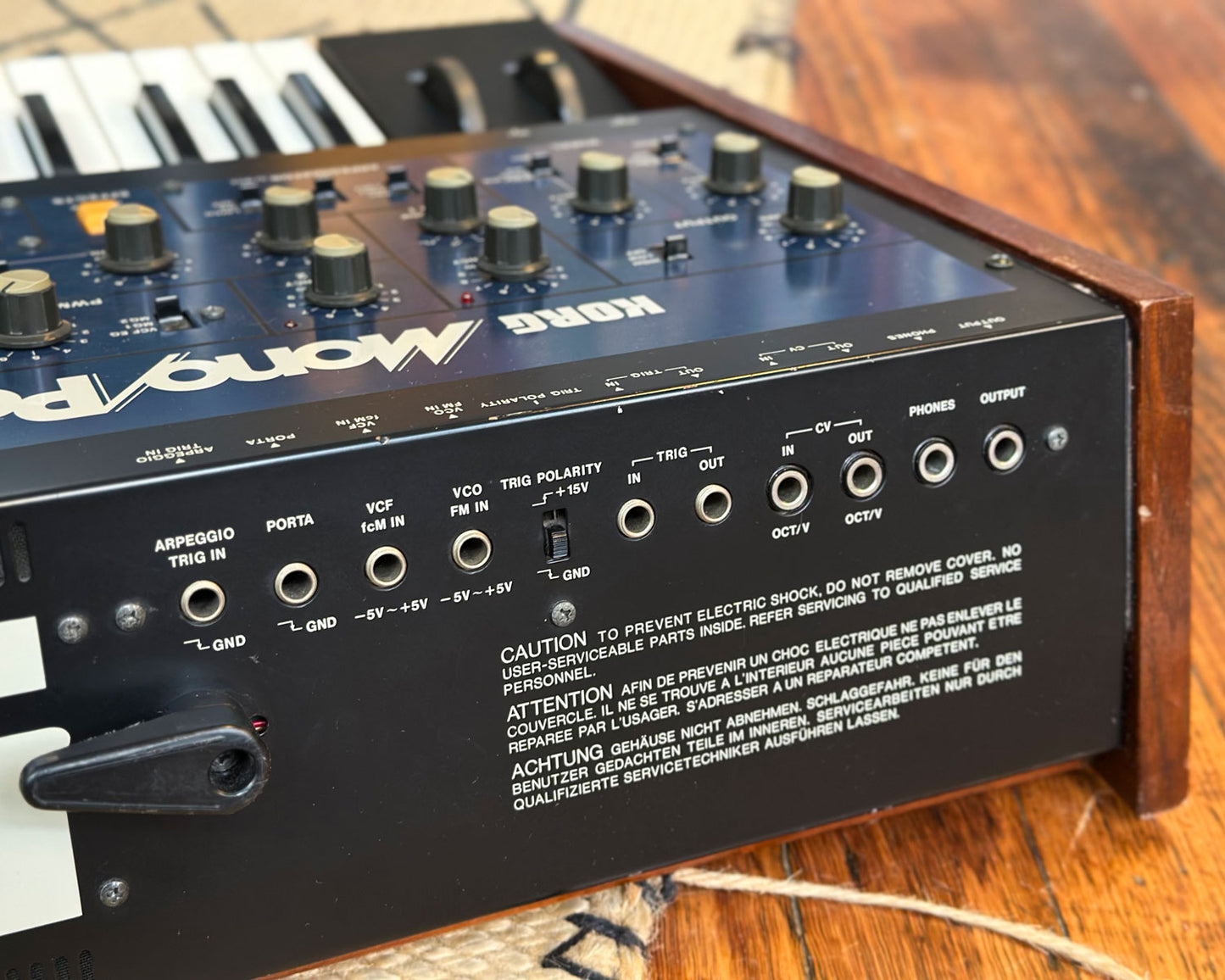 KORG Mono/Poly 4-Voice Analog Synthesizer w/ModyPoly & HiRes Mods
