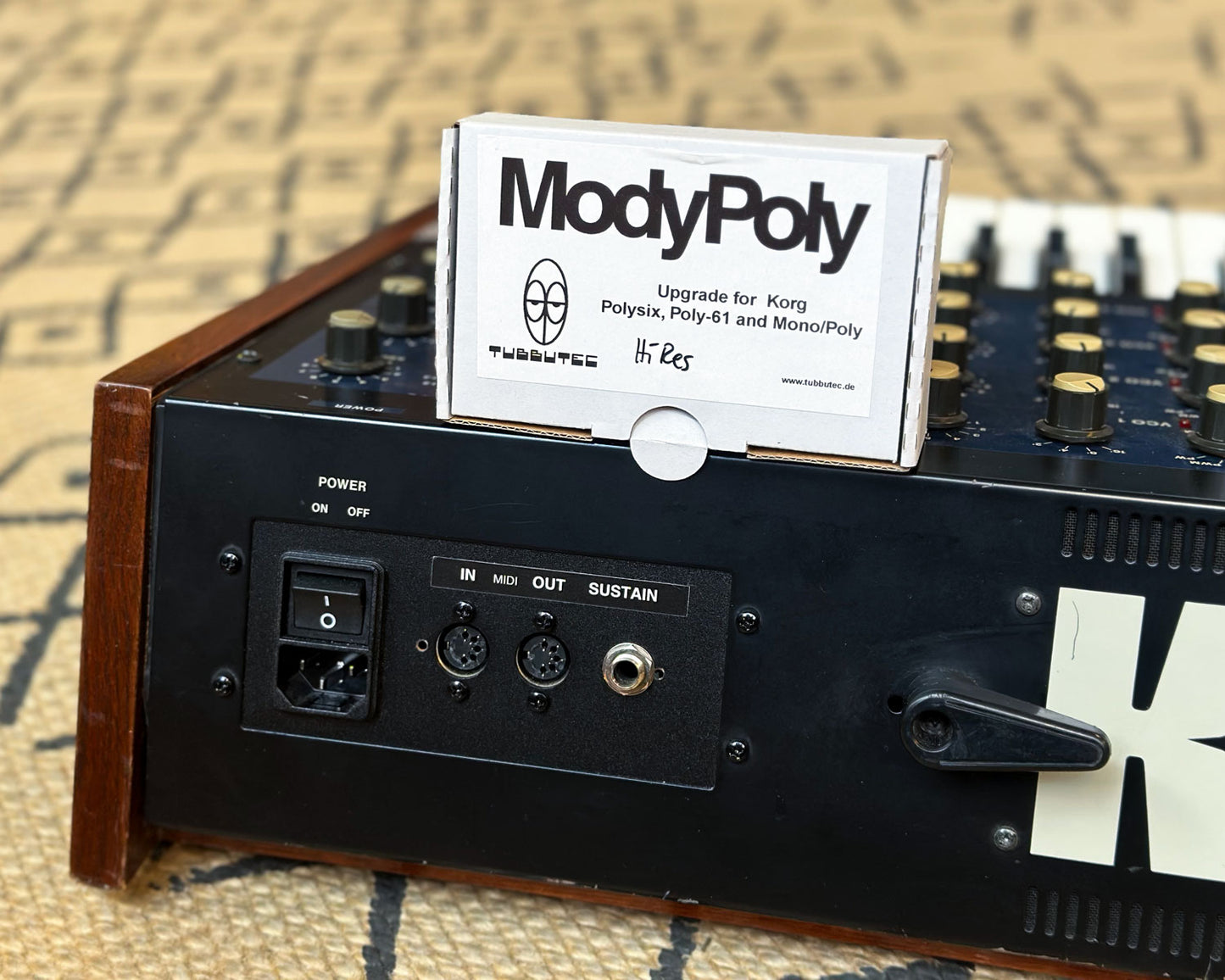 KORG Mono/Poly 4-Voice Analog Synthesizer w/ModyPoly & HiRes Mods