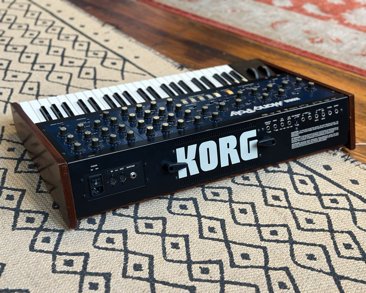 KORG Mono/Poly 4-Voice Analog Synthesizer w/ModyPoly & HiRes Mods