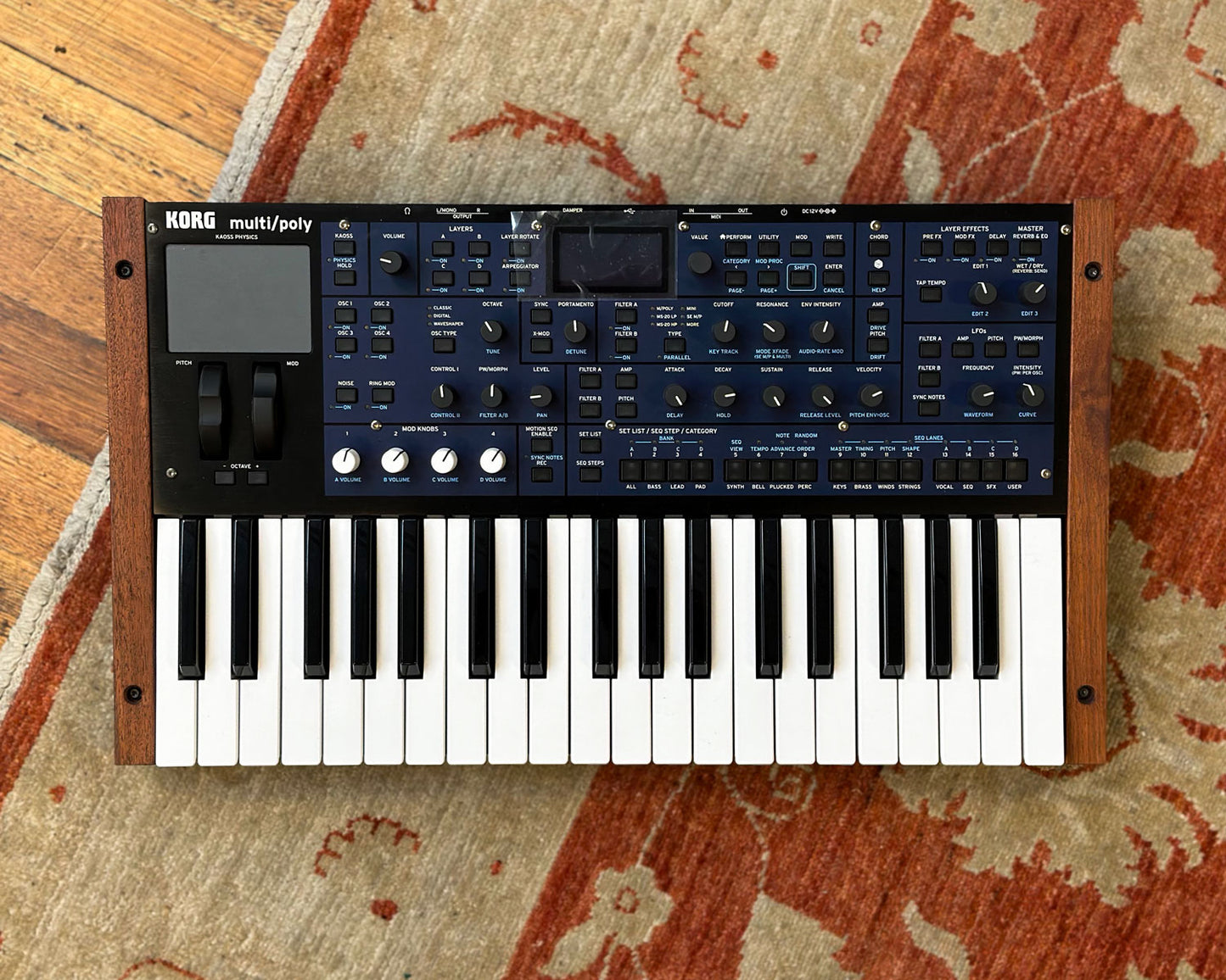 KORG Multi/Poly Analog Modeling Synthesizer Module