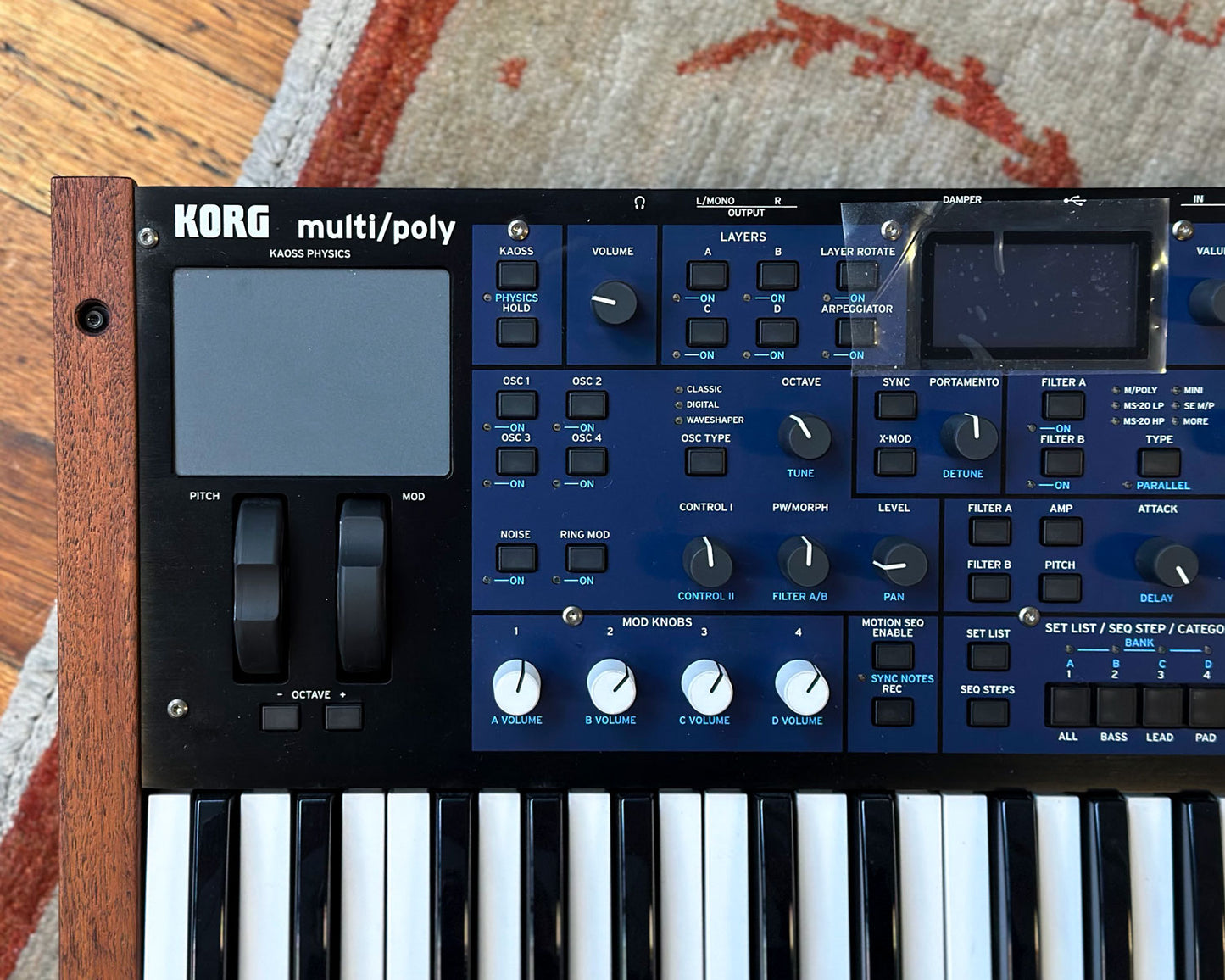 KORG Multi/Poly Analog Modeling Synthesizer Module