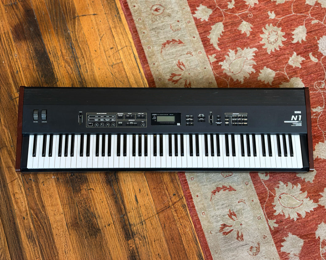 KORG N1 Workstation w/ Custom Nova Forge Flightcase
