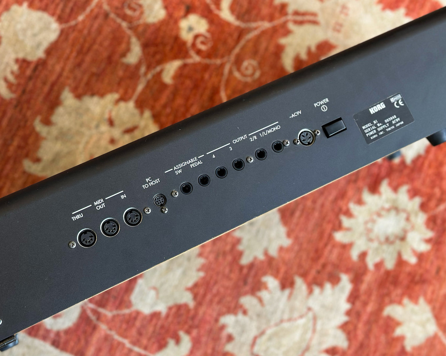 KORG N1 Workstation w/ Custom Nova Forge Flightcase