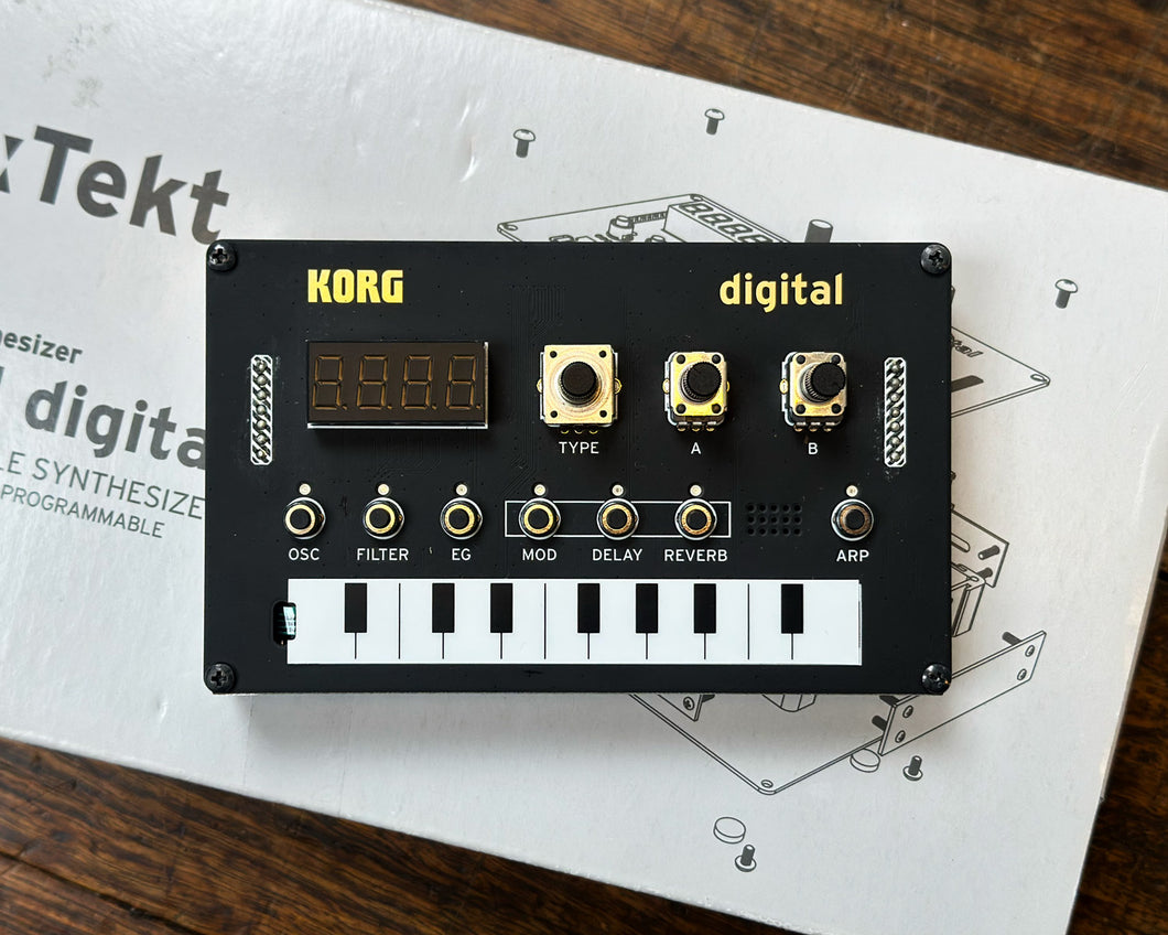 Korg NTS-1 Programmable Synthesizer - Assembled