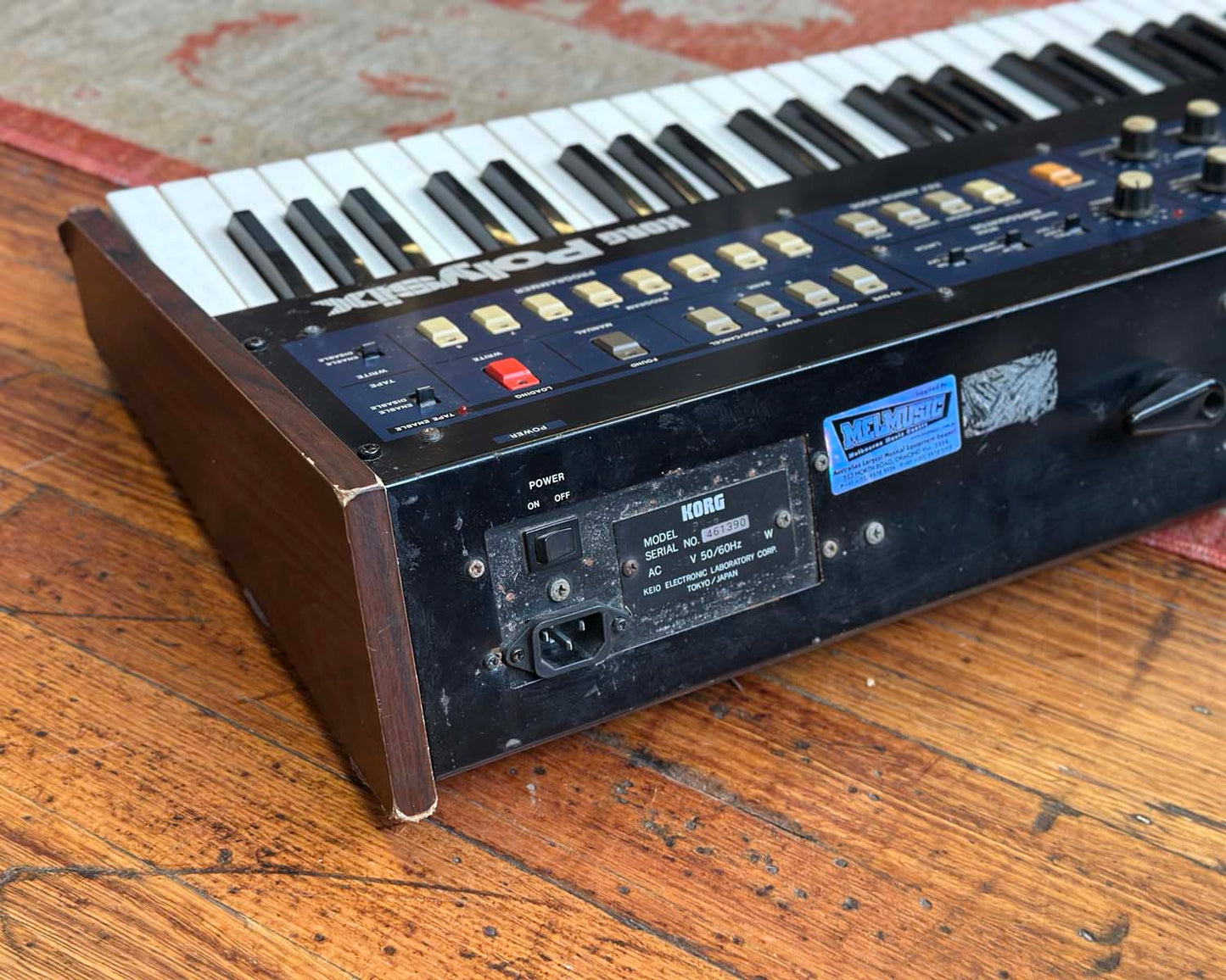 KORG PolySix Programmable 6 Voice Polyphonic Analogue Synthesizer