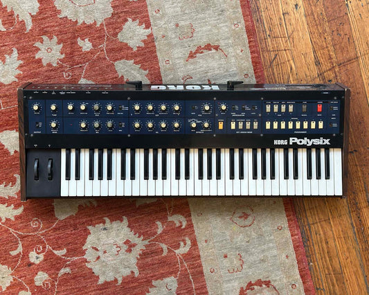 KORG PolySix Programmable 6 Voice Polyphonic Analogue Synthesizer