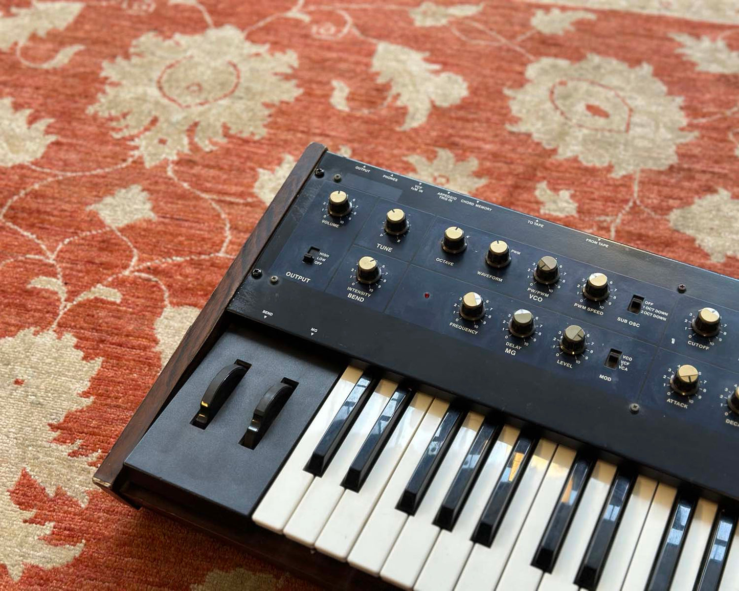 KORG PolySix Programmable 6 Voice Polyphonic Analogue Synthesizer