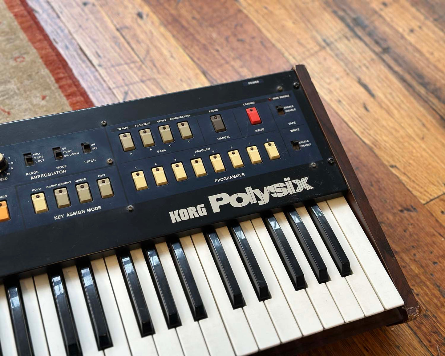 KORG PolySix Programmable 6 Voice Polyphonic Analogue Synthesizer