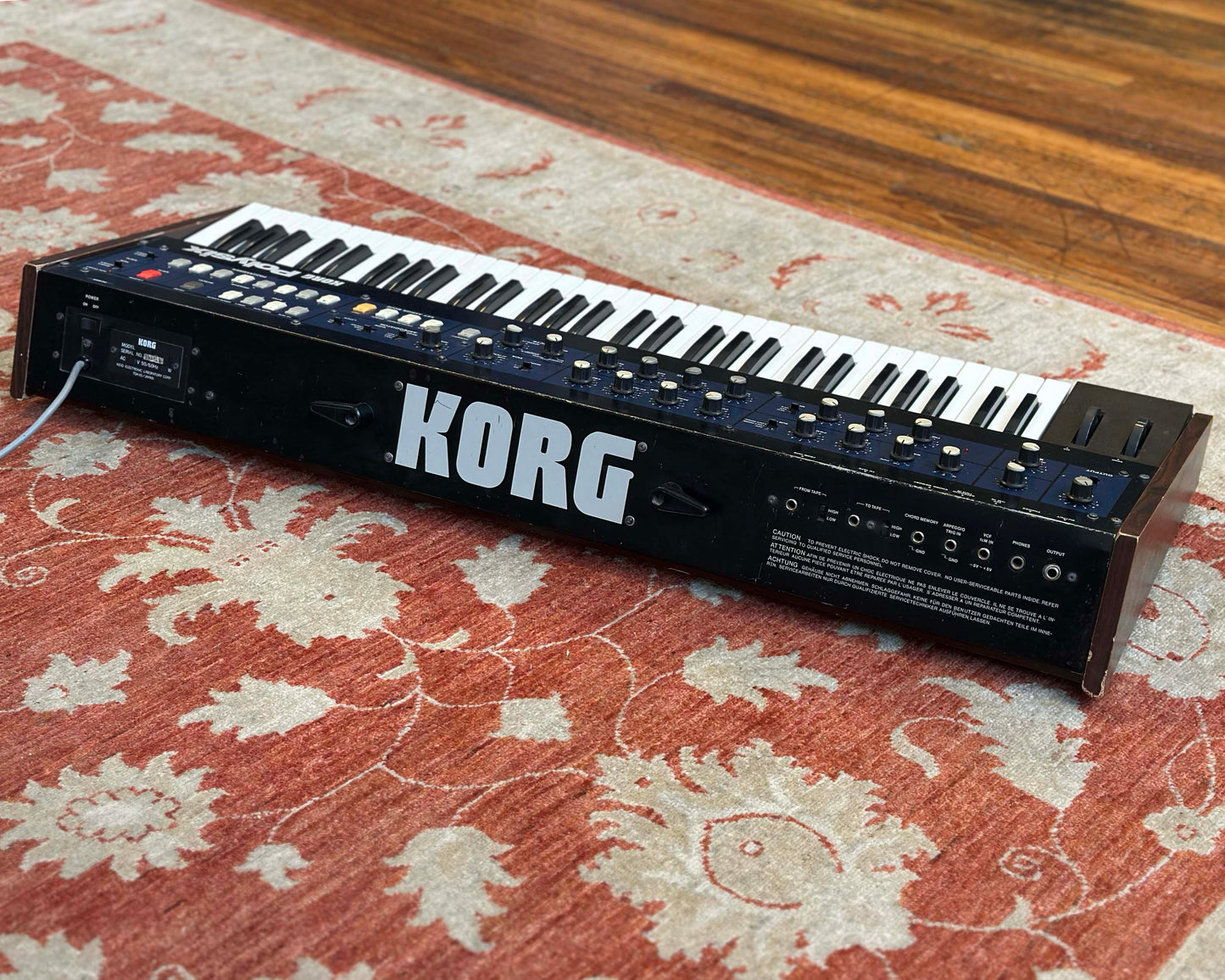 KORG PolySix Programmable 6 Voice Polyphonic Analogue Synthesizer