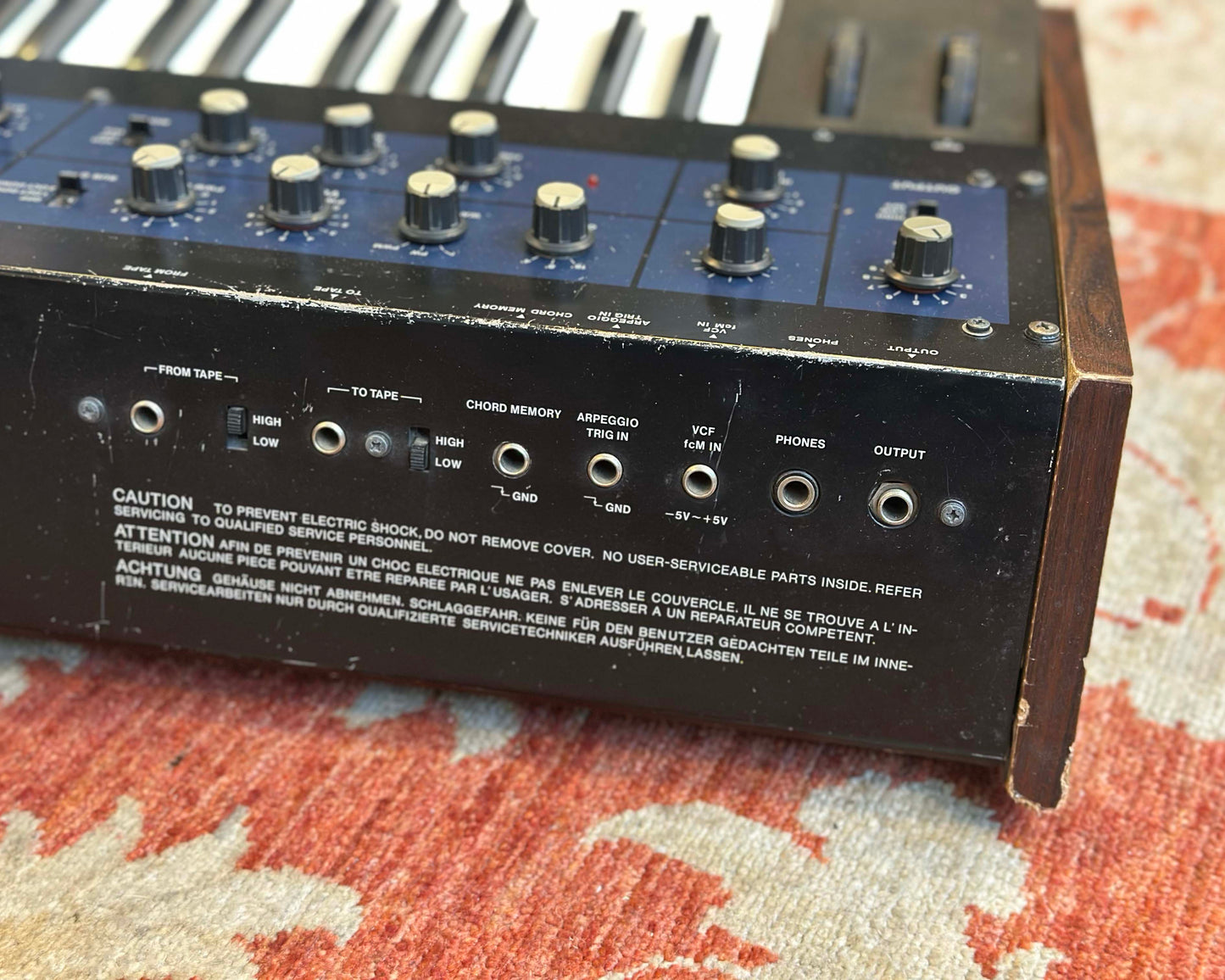 KORG PolySix Programmable 6 Voice Polyphonic Analogue Synthesizer