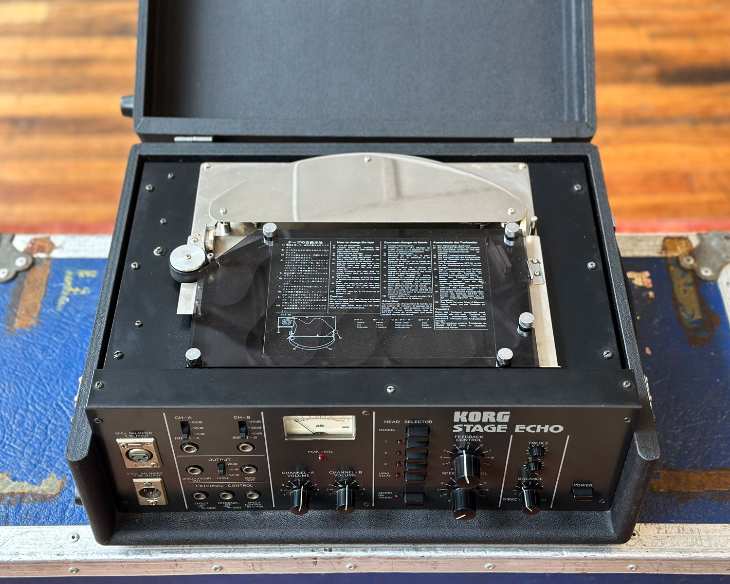 KORG SE-500 Stage Echo Tape Delay - 100 Volt Unit – Found Sound