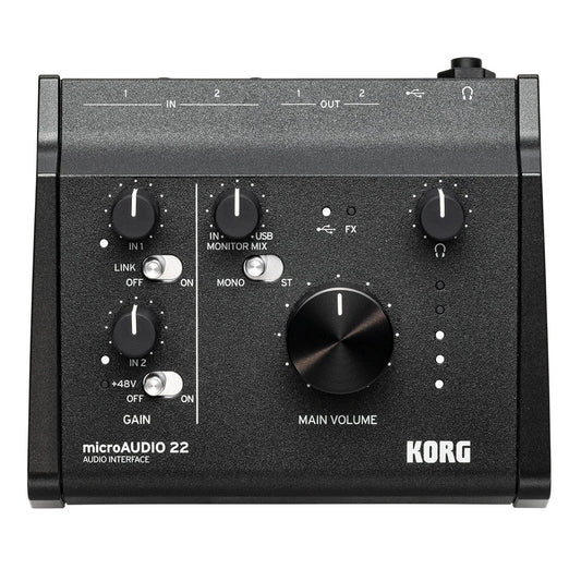 KORG microAUDIO 22 USB Audio Interface