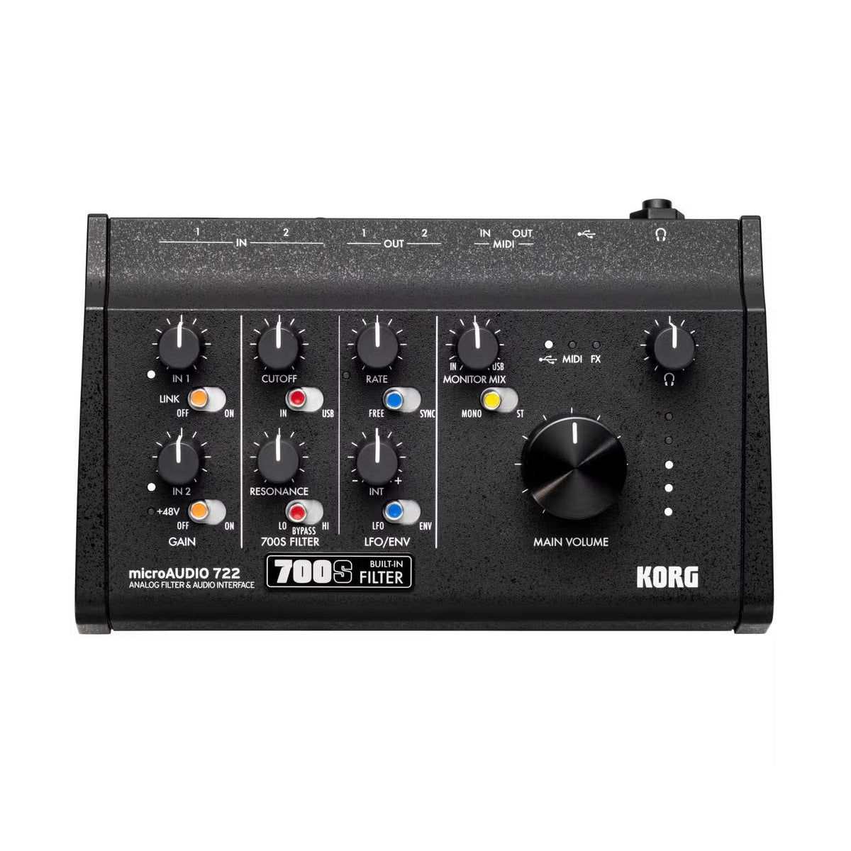 KORG microAUDIO 722 Analogue Filter & Audio Interface