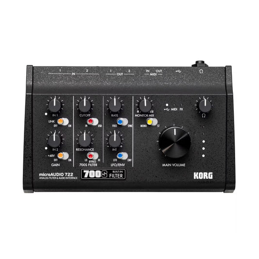 KORG microAUDIO 722 Analogue Filter & Audio Interface