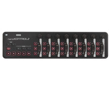 Load image into Gallery viewer, Korg nanoKontrol2 Slimline USB Controller
