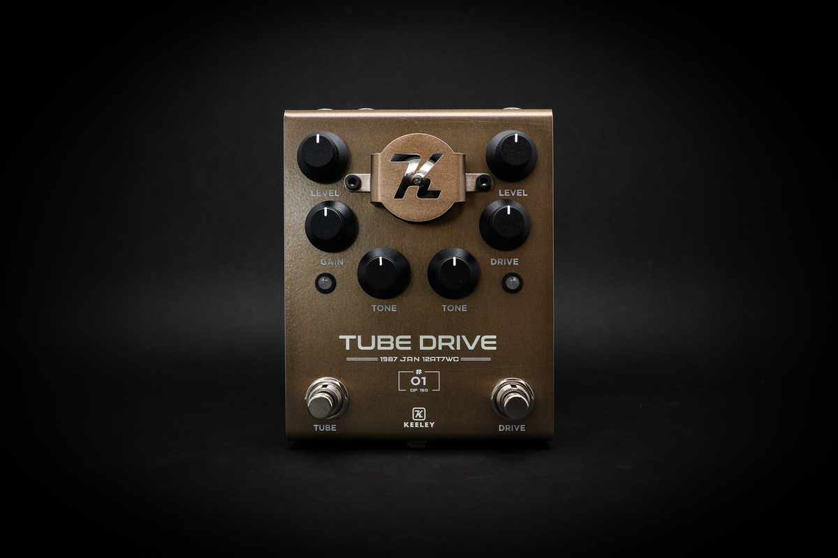 Limited Edition Keeley Electronics Tube Drive Twin Triode Dual Overdrive 1987 JAN 12AT7WC