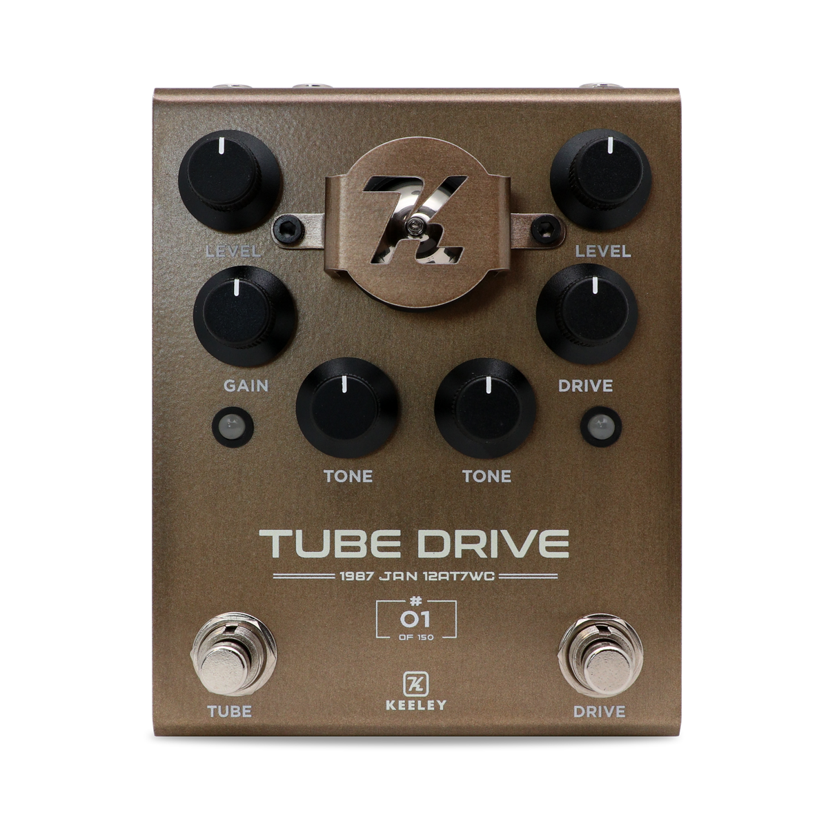 Limited Edition Keeley Electronics Tube Drive Twin Triode Dual Overdrive 1987 JAN 12AT7WC