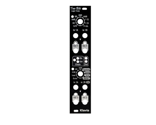 Klavis Panel - Two Bits - Black
