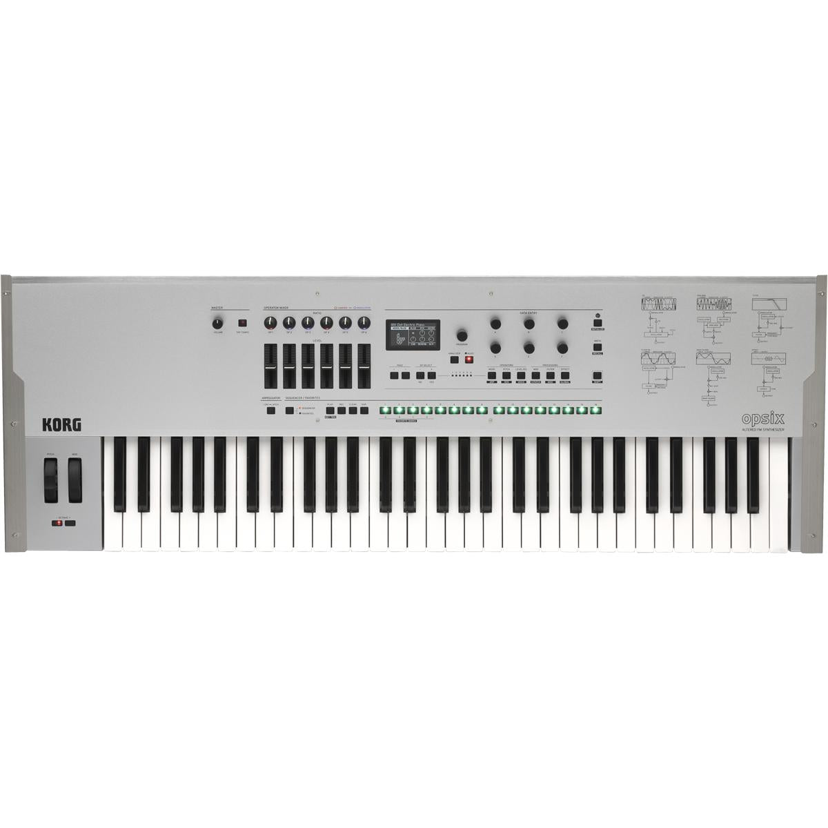 Special Limited Edition Korg Opsix SE Platinum FM Synthesizer With Case