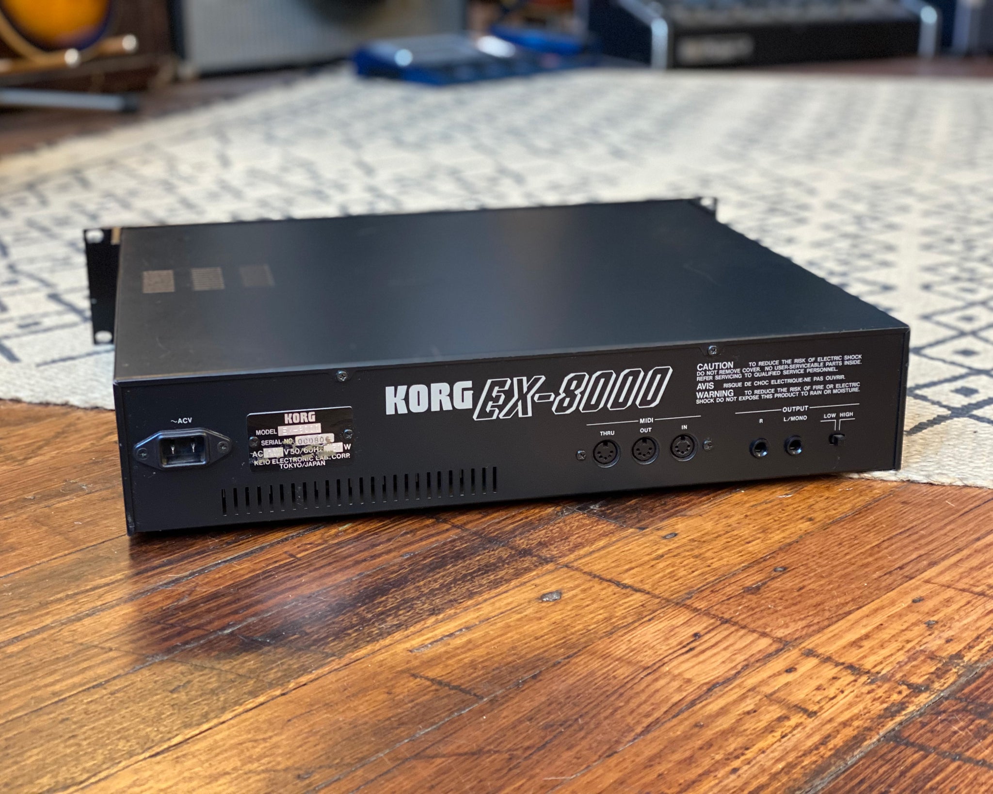 KORG EX-8000 Programmable Polyphonic Analogue Synthethsiser Module