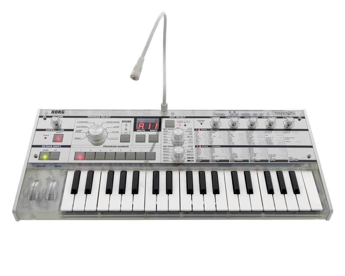 Korg MicroKORG Crystal Synthesizer Vocoder 20th Anniversary