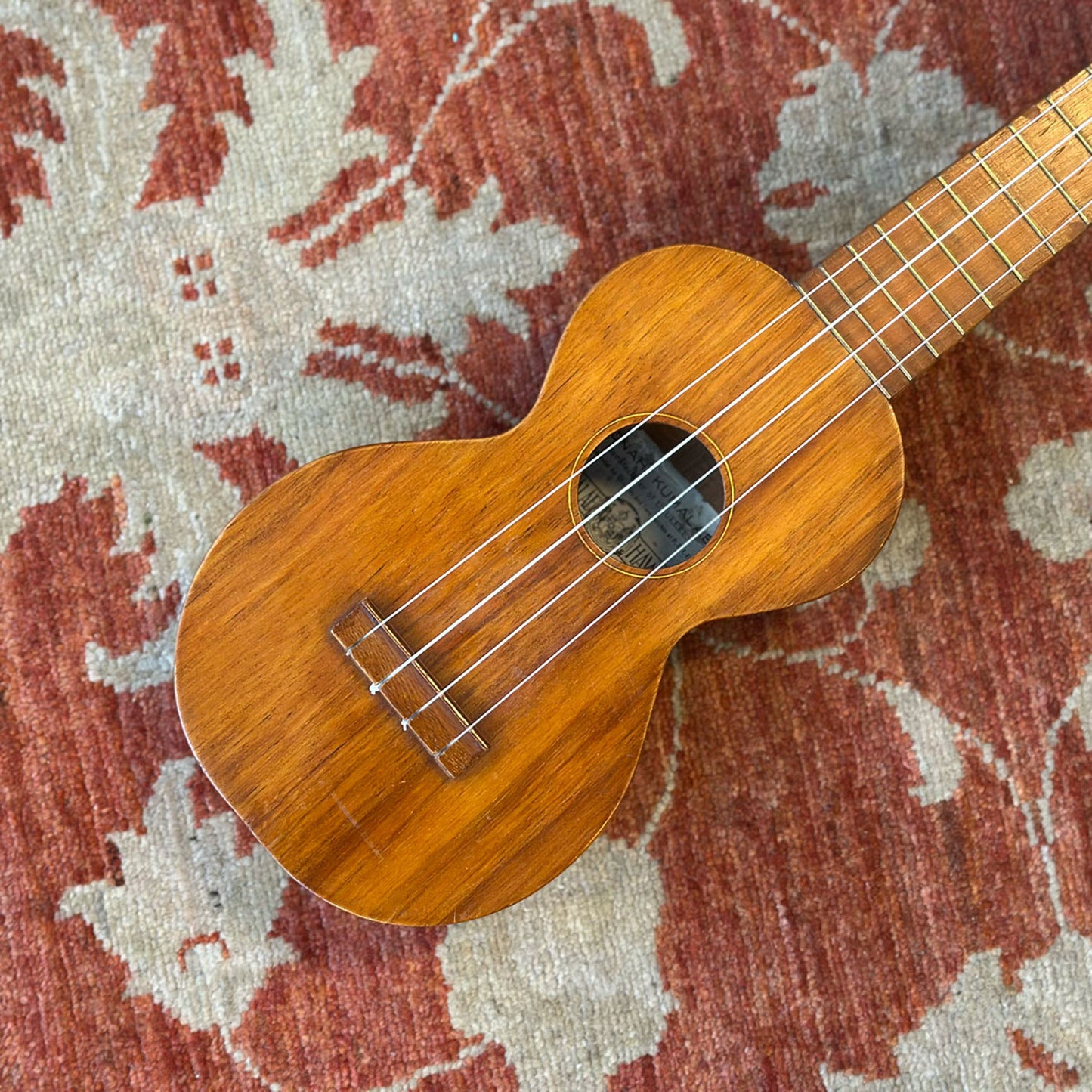 Vintage Jonah Kumalae Koa Soprano Ukulele