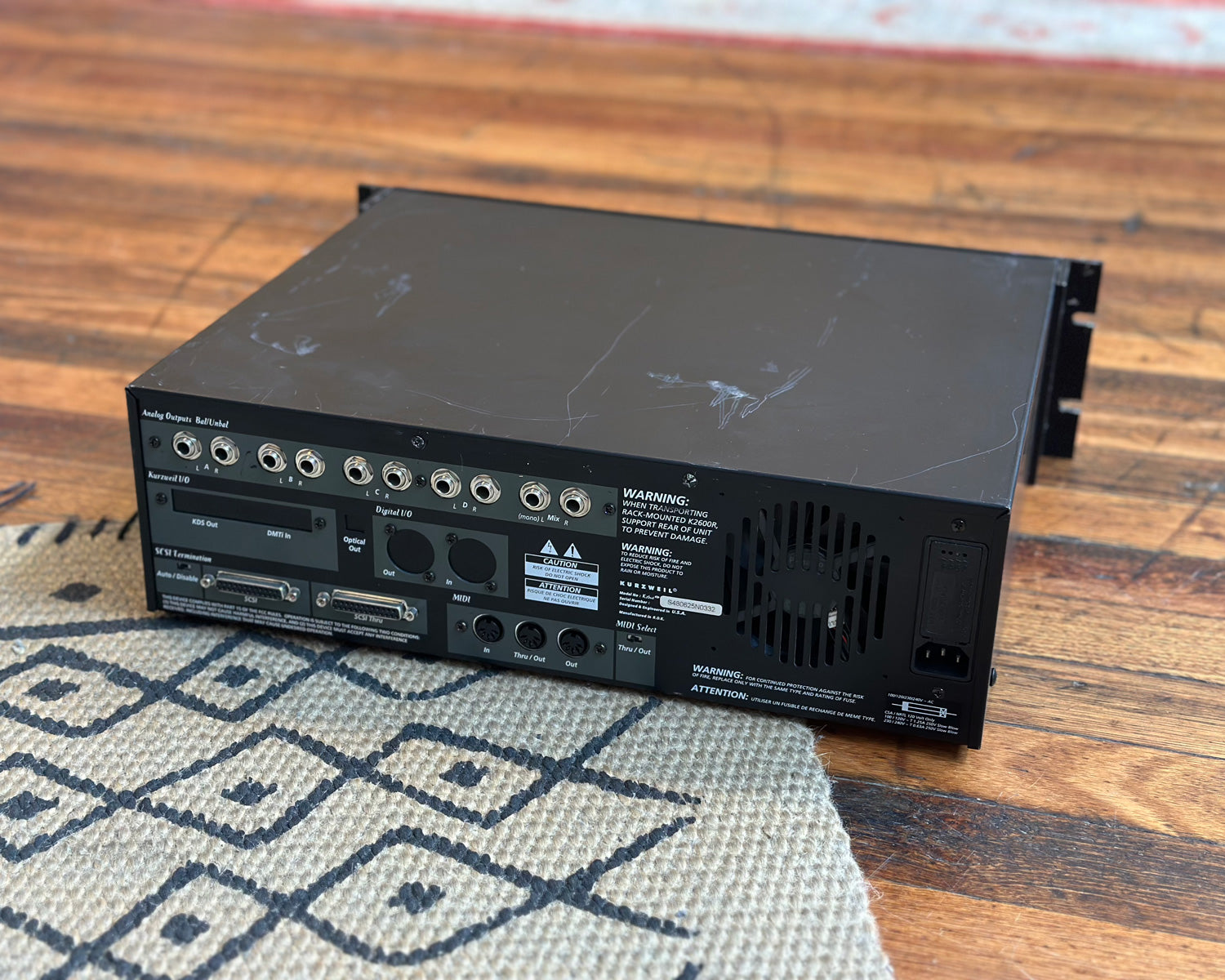 Kurzweil K2600R – Found Sound