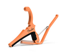 Load image into Gallery viewer, Kyser Fender KGEFPPA Quick Change Electric Guitar Capo - Pacific Peach
