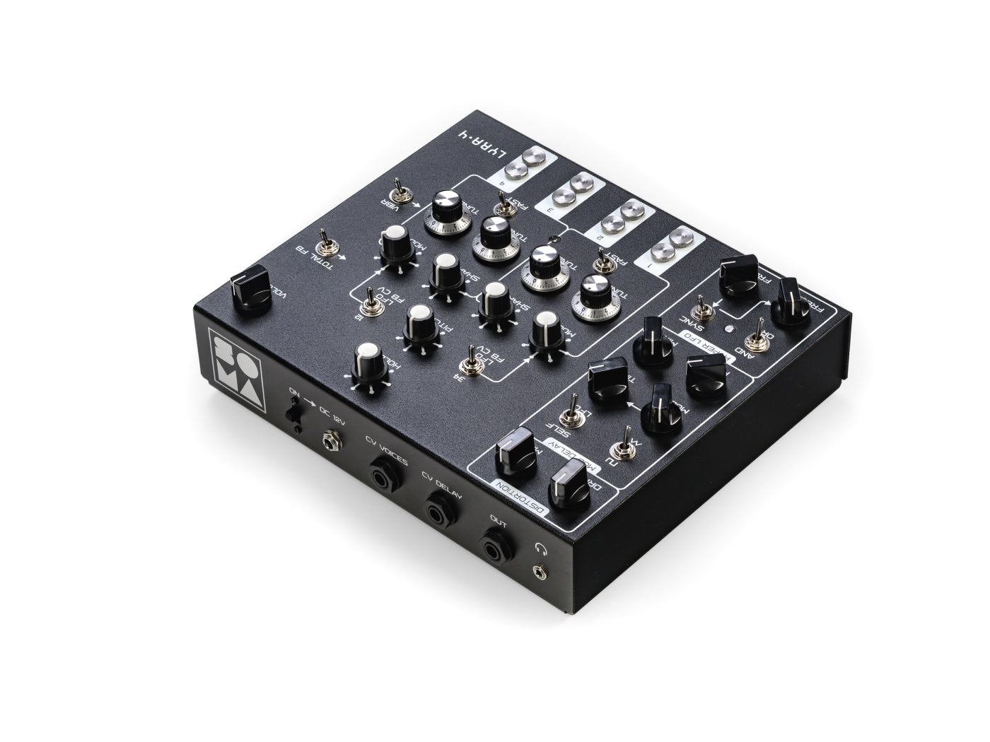 Soma Laboratory Lyra-4 Organismic Synthesizer - Black Beast