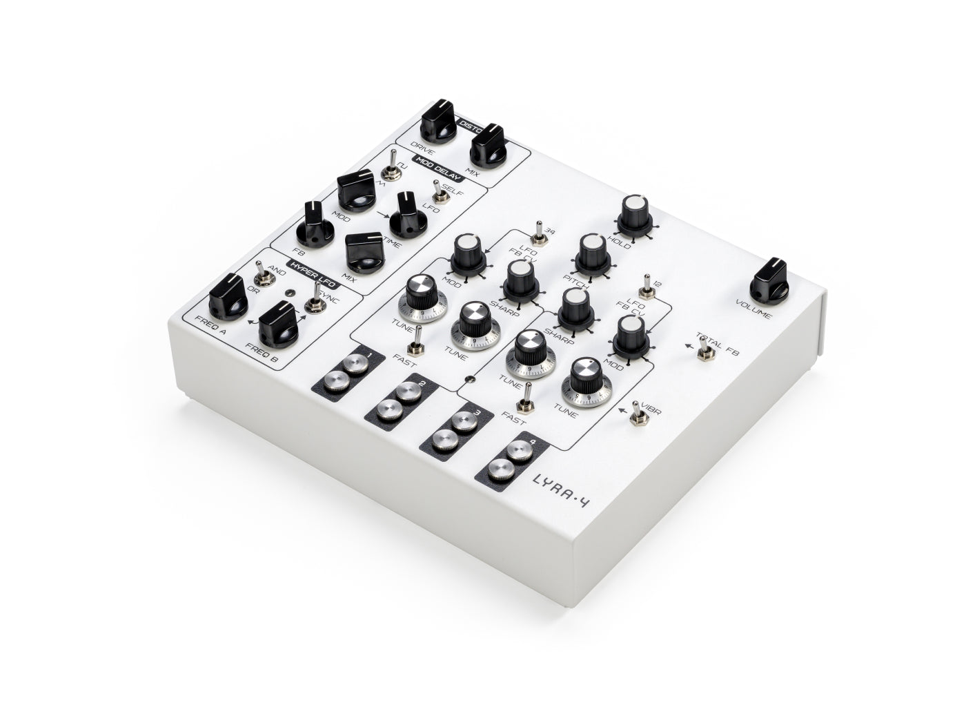 Soma Laboratory Lyra-4 Organismic Synthesizer - White Angel