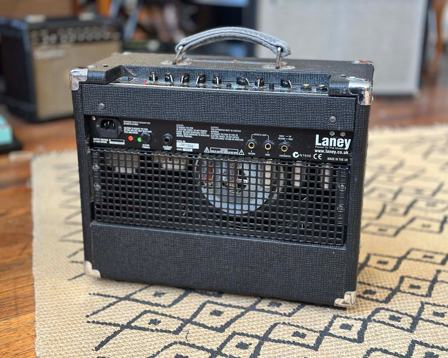 Laney VC15 15-Watt Valve Guitar Combo *Upgraded with 80 Watt 12" Celestion