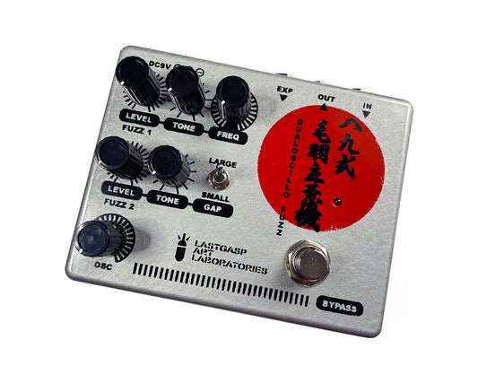LastGasp Art Laboratories Dualoscillo Fuzz 89 Hachikyu-Shiki Kebadate Hizumaseki