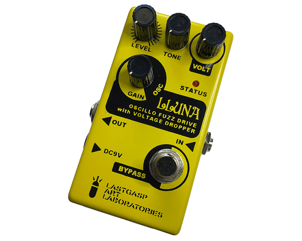 LastGasp Art Laboratories Lluna Fuzz Drive + Voltage Dropper Pedal
