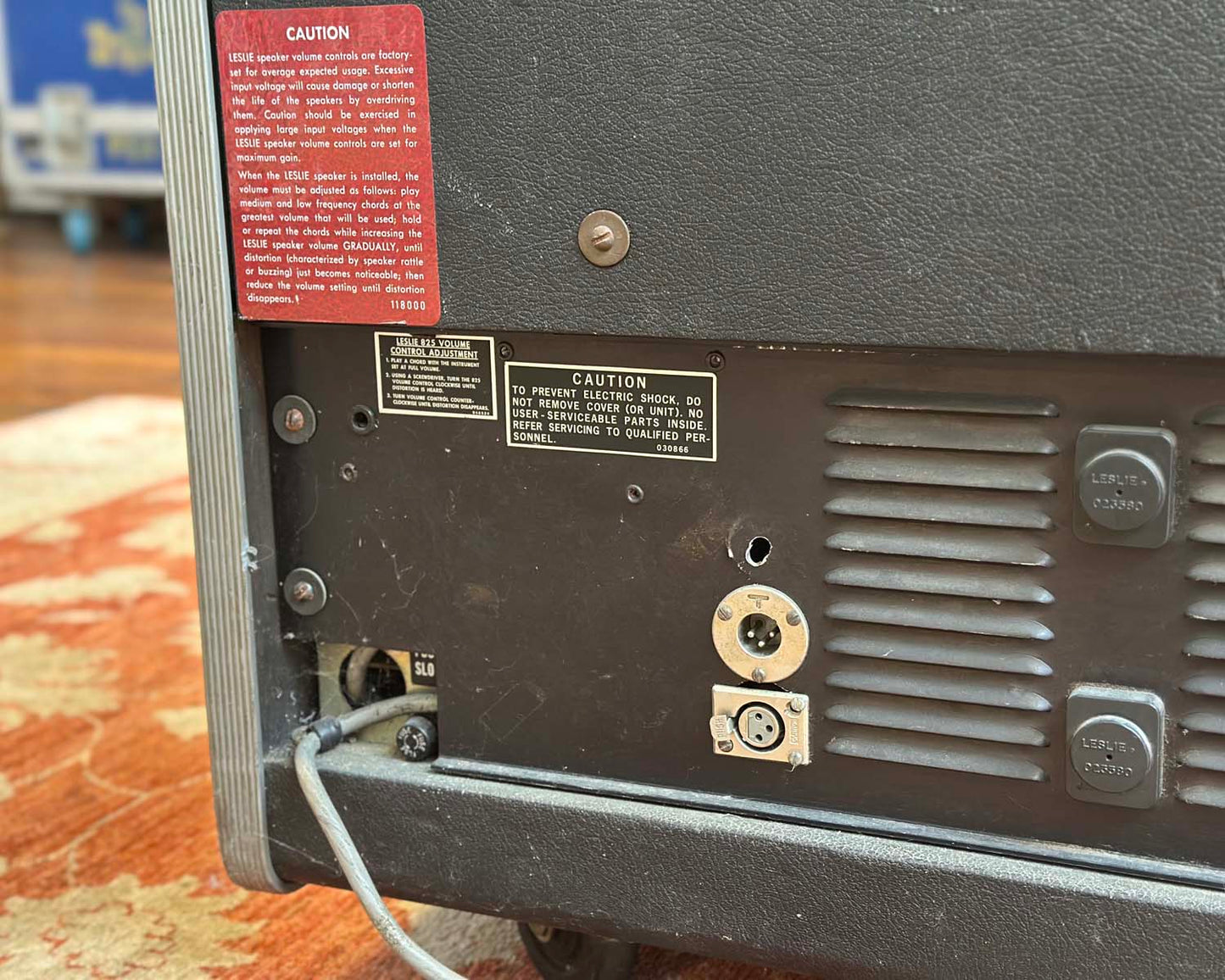 Leslie Solid State 825 Rotating Speaker Amplifier