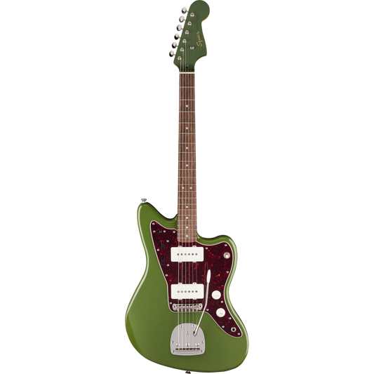 Fender Squier FSR Classic Vibe '60s Jazzmaster - Antique Olive w/Matching Headstock