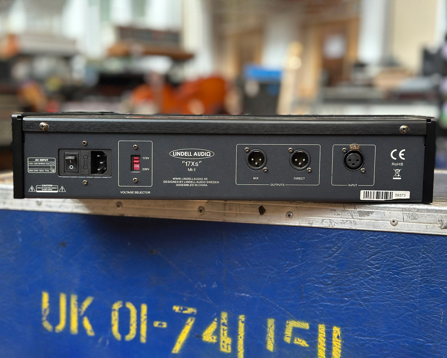Lindell Audio 17XS Mk-II 1176コンプレッサー Lindell Audio 17XS MkII