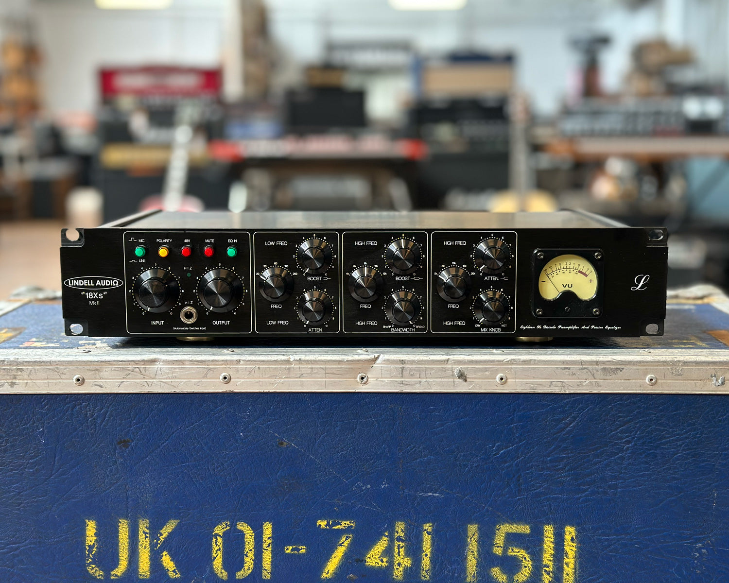 lindell audio 18Xs mk2 マイクプリ (ハードケース付き) - メルカリ