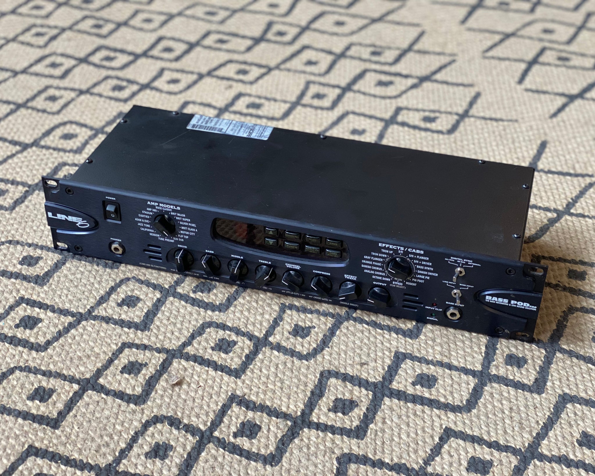 訳あり Line 6 Bass Pod Pro – Found Sound DTM・DAW