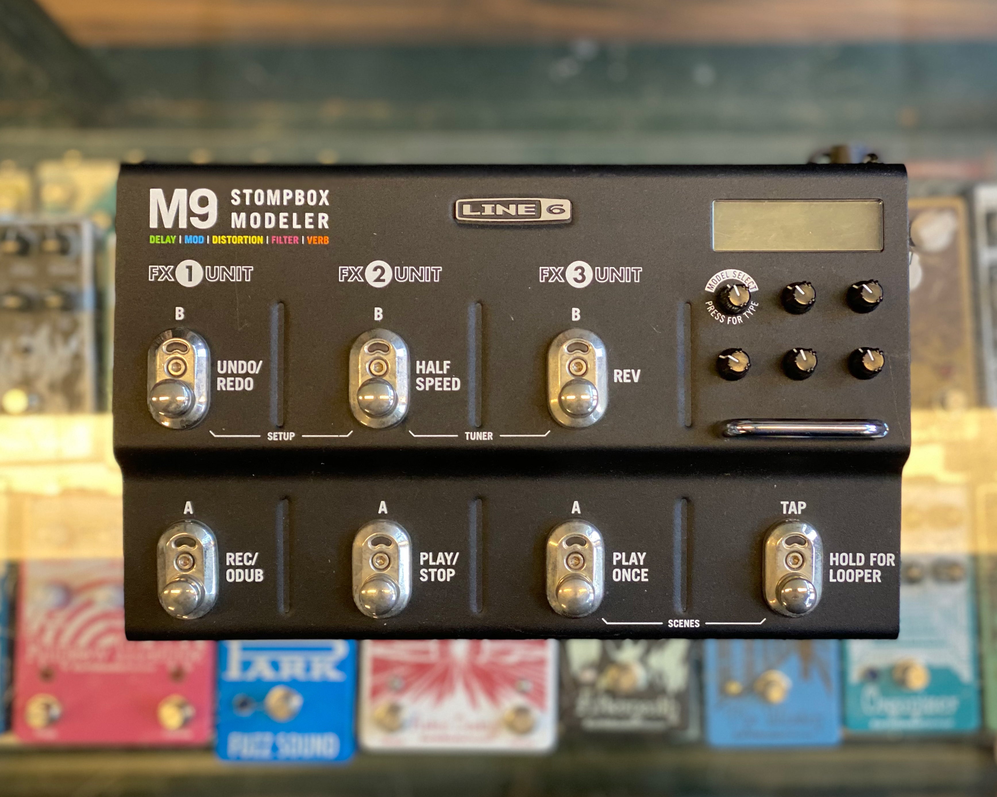【動作確認済】Line 6 M9 Stompbox Modeler / EX-1 動作確認済】Line 6 M9 Stompbox Modeler / EX-1