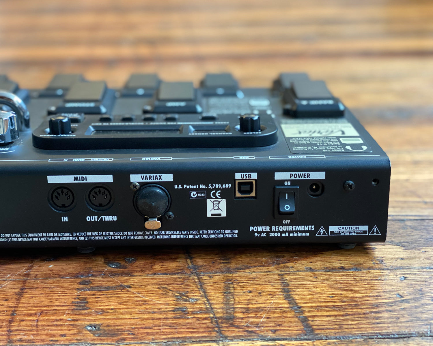 Line6 POD XT Live - Pedal on ModularGrid